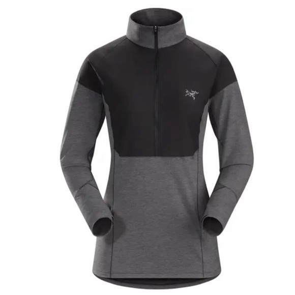 Arc’teryx Jacket Top Lightweight Women’s Taema Half Zip Neck Mid Layer - Picture 2 of 4